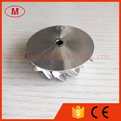 TD0435 49135-00016 12T-SB 37.80/49.00mm 11+0 blades performance Turbo Milling/billet compressor wheel for 49135-02100