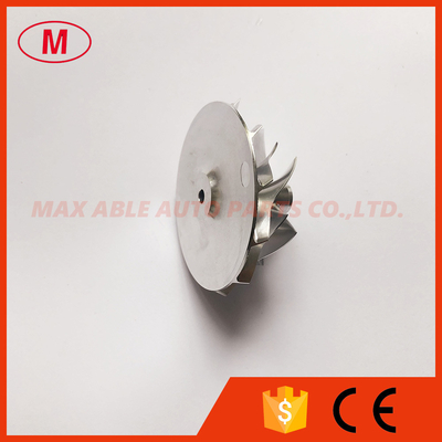 K04 47.56/61.98mm 6+6 blades high performance turbocharger turbo billet/milling/aluminum 2618 compressor wheel