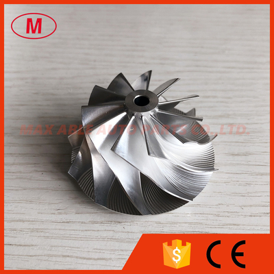 GTA15-25 41.55/56.03mm 11+0 blades 737689-0002 high performance turbo milling/aluminum 2618/billet compressor wheel