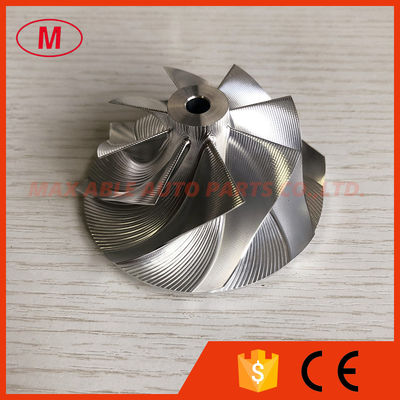 GTX3071 GEN ll reverse 8+0 blades 54.06/71.40mm point milling turbo billet/milling/aluminum 2618 compressor wheel