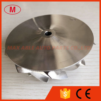 GT3582R GEN ll 65.70/82.46mm 10+0 blades point milling air curve performance turbo aluminum2618/billet compressor wheel