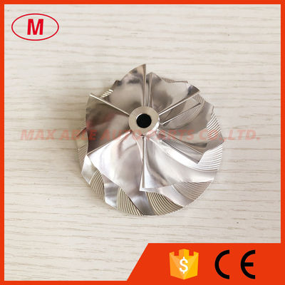 GT2871 452546-0005 53.11/70.98mm 6+6 blades milling/aluminum 2618/billet compressor wheel for 452546-0005/Trim56