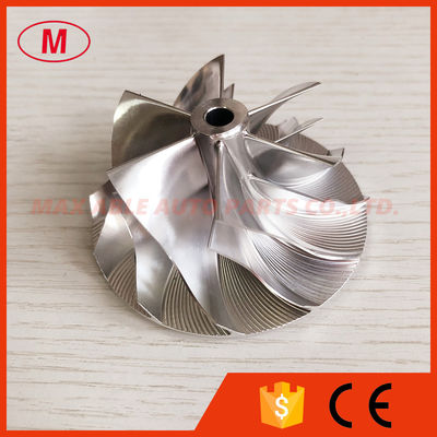 GT2871 452546-0005 53.11/70.98mm 6+6 blades milling/aluminum 2618/billet compressor wheel for 452546-0005/Trim56