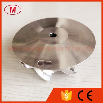 GT2871 452546-0005 53.11/70.98mm 6+6 blades milling/aluminum 2618/billet compressor wheel for 452546-0005/Trim56