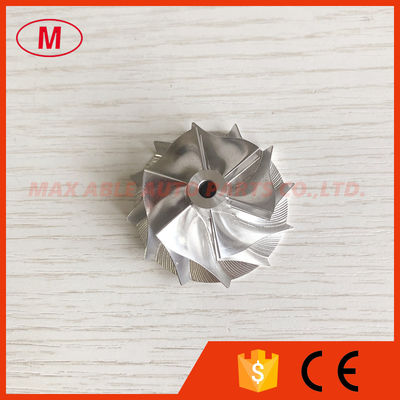TD03 31.00/39.98mm 6+6 blades high performance Billet/milling/aluminum 2618 compressor wheel for 49173-02010