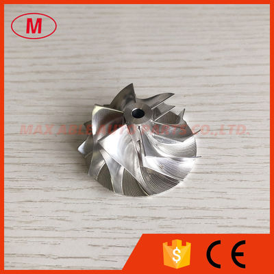 TD03 31.00/39.98mm 6+6 blades high performance Billet/milling/aluminum 2618 compressor wheel for 49173-02010
