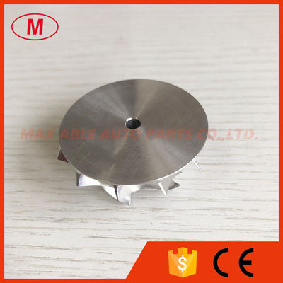 TD03 31.00/39.98mm 6+6 blades high performance Billet/milling/aluminum 2618 compressor wheel for 49173-02010