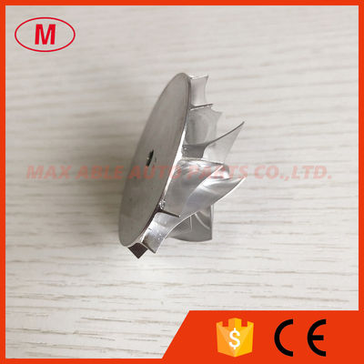 TD03 31.00/39.98mm 6+6 blades high performance Billet/milling/aluminum 2618 compressor wheel for 49173-02010