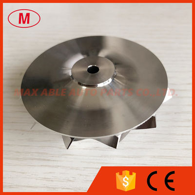 K16 reverse 49.50/67.00mm 6+6 blades turbocharger billet/milling/aluminum 2618 compressor wheel