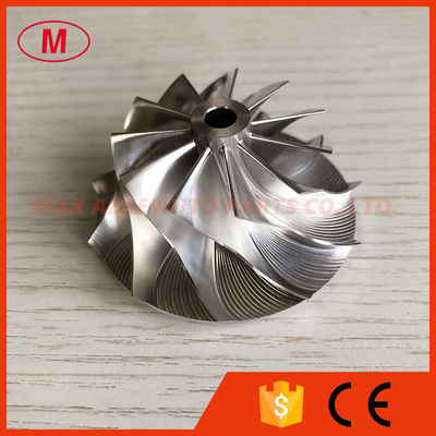GT15-25 36.30/49.00mm 11+0 blades high performance turbo billet/milling/aluminum 2618 compressor wheel