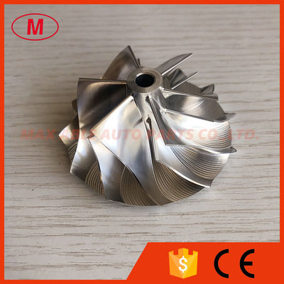 GT28 6+6 blades 47.10/61.98mm high performance turbo billet/milling/alumimun 2618 compressor wheel