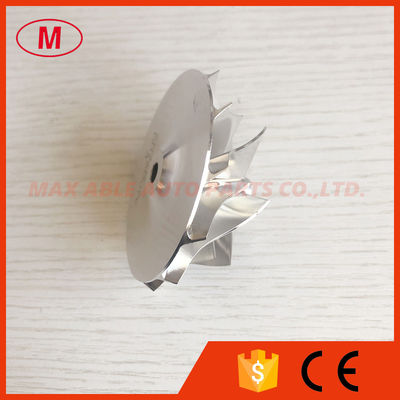 GT28 6+6 blades 47.10/61.98mm high performance turbo billet/milling/alumimun 2618 compressor wheel