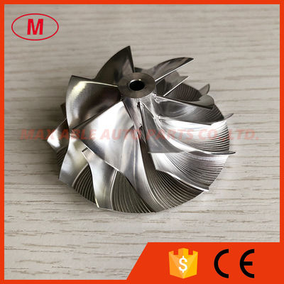 TD03 42.20/55.00mm 6+6 blades high performance Turbo milling/aluminum 2618/billet compressor wheel