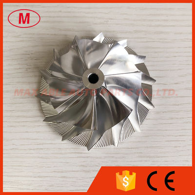 TD06 reverse 62.30/86.15mm 7+7 blades high performance turbo milling/aluminum 2618/billet compressor wheel for Racing