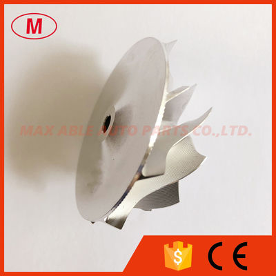 TD04HL 39.60/51.00mm 9+0 blades point milling snake curve turbo milling/aluminum 2618/billet compressor wheel