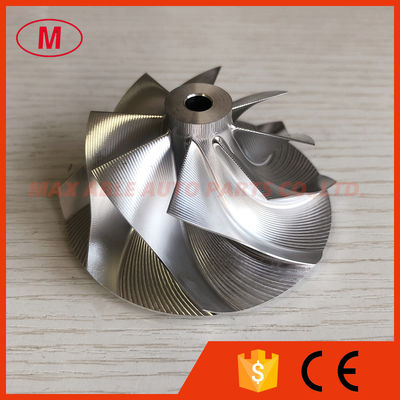 GTX3071 GEN ll forward 8+0 blades 54.06/71.40mm point milling turbo billet/milling/aluminum 2618 compressor wheel