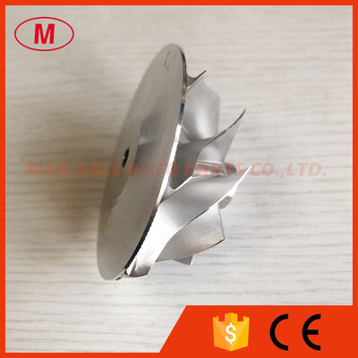 GTX3071 GEN ll forward 8+0 blades 54.06/71.40mm point milling turbo billet/milling/aluminum 2618 compressor wheel
