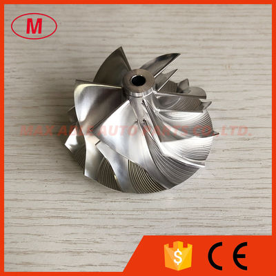 GT15-25 49.62/61.98mm 6+6 blades Turbo Billet/milling/aluminum 2618 compressor wheel