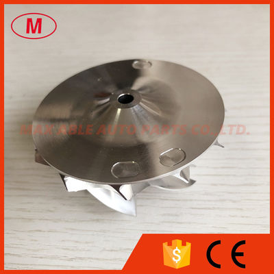 GT15-25 49.62/61.98mm 6+6 blades Turbo Billet/milling/aluminum 2618 compressor wheel