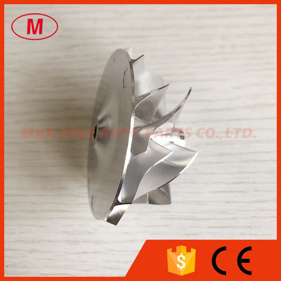 GT15-25 49.62/61.98mm 6+6 blades Turbo Billet/milling/aluminum 2618 compressor wheel