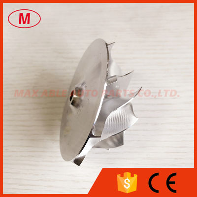 K26 55.40/77.00mm 9+0 blades Point milling snake curve performance turbo milling/aluminum 2618/billet compressor wheel