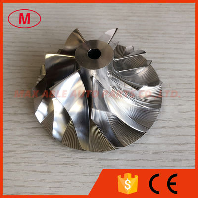 TD08H forward 49188-45120 63.30/92.00mm 7+7blades turbo milling/aluminum 2618/billet compressor wheel