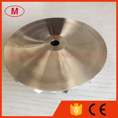 TD08H forward 49188-45120 63.30/92.00mm 7+7blades turbo milling/aluminum 2618/billet compressor wheel