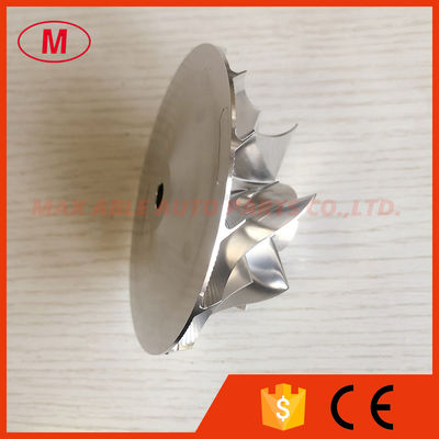 TD08H forward 49188-45120 63.30/92.00mm 7+7blades turbo milling/aluminum 2618/billet compressor wheel