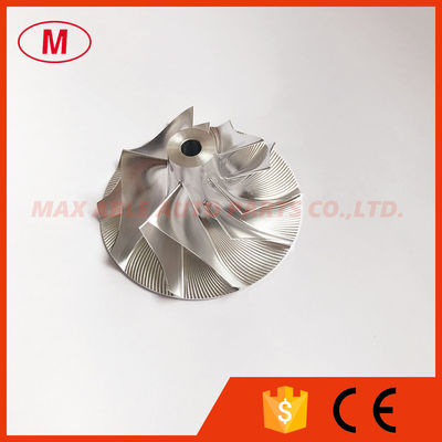 CT12 17208-46030 39.05/58.03mm 5+5 blades Turbocharger milling/aluminum 2618/billet compressor wheel