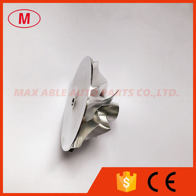 CT12 17208-46030 39.05/58.03mm 5+5 blades Turbocharger milling/aluminum 2618/billet compressor wheel