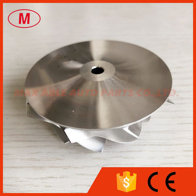 TD04HL 19T 46.02/58.00mm 9+0 blades 49189-X high performance point milling turbo milling/aluminum 2618/billet compressor