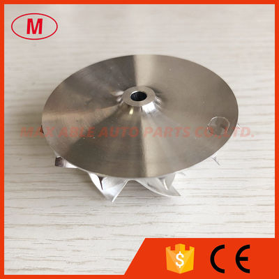 K04 5306-123-2035 41.65/56.8mm 6+6 blades high performance turbocharger milling/aluminum 2618 /billet compressor wheel