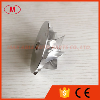 K04 5306-123-2035 41.65/56.8mm 6+6 blades high performance turbocharger milling/aluminum 2618 /billet compressor wheel