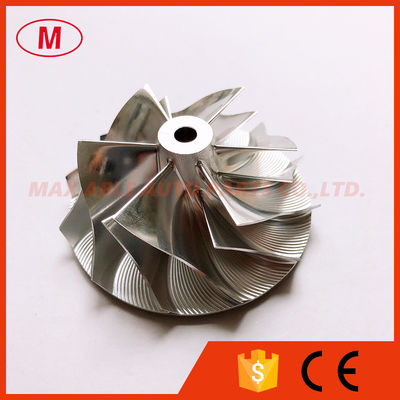 TD04HL 48.50/61.01mm 6+6 blades turbo Turbocharger milling/aluminum 2618/billet compressor wheel