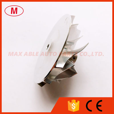 TD04HL 48.50/61.01mm 6+6 blades turbo Turbocharger milling/aluminum 2618/billet compressor wheel
