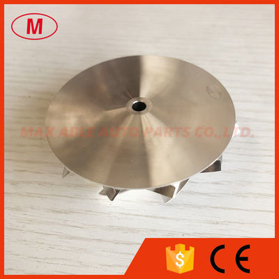 TD04HL reverse 51.00/67.00mm 6+6 blades turbo Turbocharger milling/aluminum 2618/billet compressor wheel
