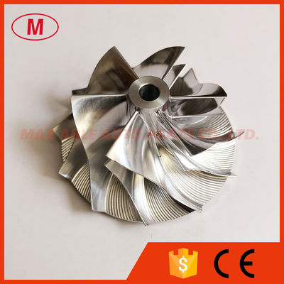 RHF5 39.20/52.50mm 6+6blades high performance Turbocharger milling/aluminum 2618/billet compressor wheel