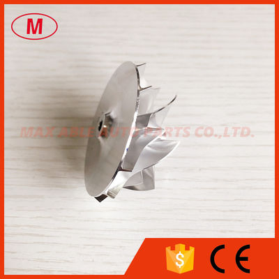 KP39 41.00/50.96mm 6+6 blades high performance milling/aluminum 2618/Billet compressor wheel