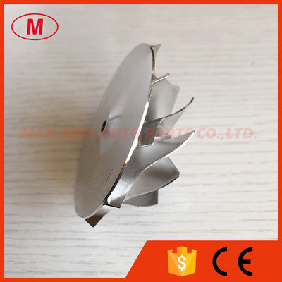 TD04HL forward 50.38/68.00mm 10+0 blades  high performance turbo milling/Billet compressor wheel