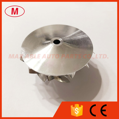 RHF5 41.90/54.00mm 6+6 blades high performance turbo aluminum 2618/Milling/billet compressor wheel for  GLA250