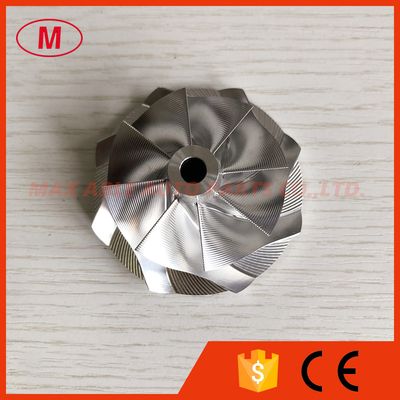 GTX2860R GEN II 45.66/60.00mm 8+0blades Point milling turbo milling/aluminum 2618/billet compressor wheel