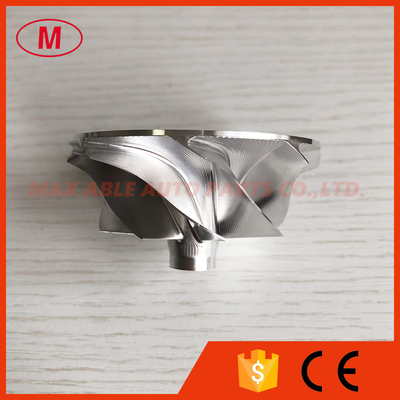 GTX2860R GEN II 45.66/60.00mm 8+0blades Point milling turbo milling/aluminum 2618/billet compressor wheel