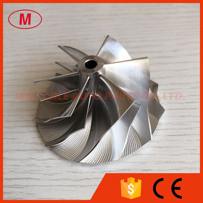 RHF5 reverse 6+6 blades 48.50/60.50mm high performance for turbo milling/aluminum 2618/billet compressor wheel