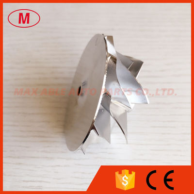 RHF5 reverse 6+6 blades 48.50/60.50mm high performance for turbo milling/aluminum 2618/billet compressor wheel