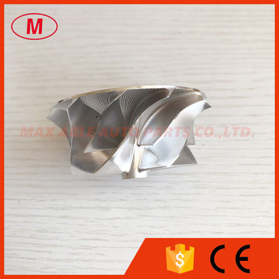 RHF5 reverse 6+6 blades 48.50/60.50mm high performance for turbo milling/aluminum 2618/billet compressor wheel