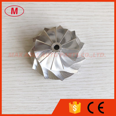 RHF5HB 50.39/68.01mm 11+0 blades high performance Turbocharger milling/aluminum 2618/billet compressor wheel