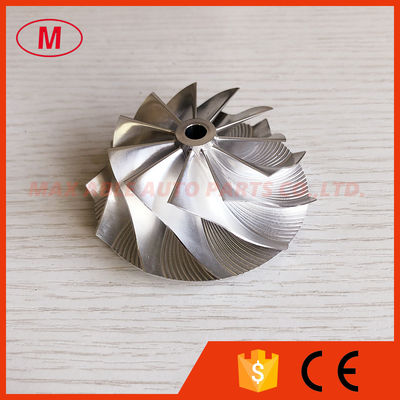 RHF5HB 50.39/68.01mm 11+0 blades high performance Turbocharger milling/aluminum 2618/billet compressor wheel