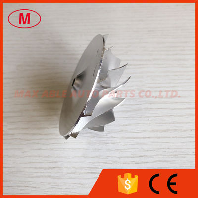 RHF5HB 50.39/68.01mm 11+0 blades high performance Turbocharger milling/aluminum 2618/billet compressor wheel