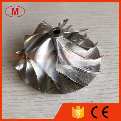 TD06 62.30/86.15mm 7+7 blades forward high performance turbo milling/aluminum 2618 /billet compressor wheel for Racing