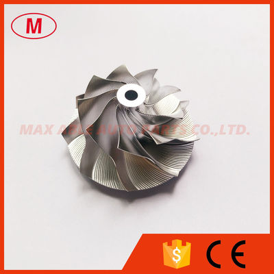 GT1246 9+0 blades 34.10/46.00mm Point Milling,Performance Snake Curve Twisted Blade milling/billet compressor wheel